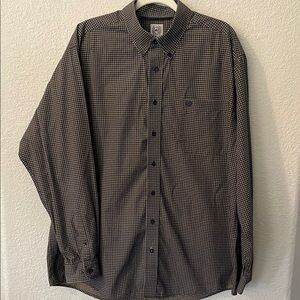 Cinch  Casual Button Down Shirt Size Large